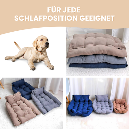 3-in-1 Kuschelbett für Tiere - Für jede Schlafposition geeignet