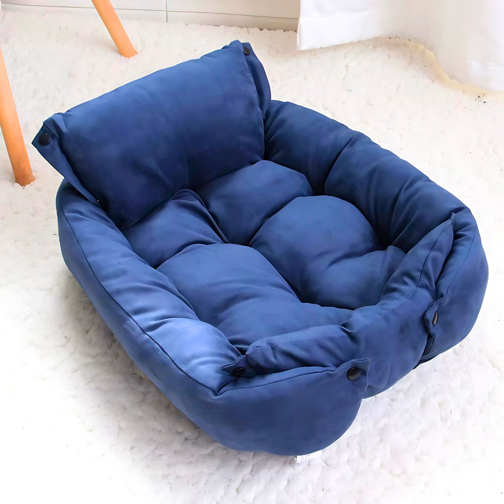 3-in-1 Kuschelbett für Tiere - Für jede Schlafposition geeignet